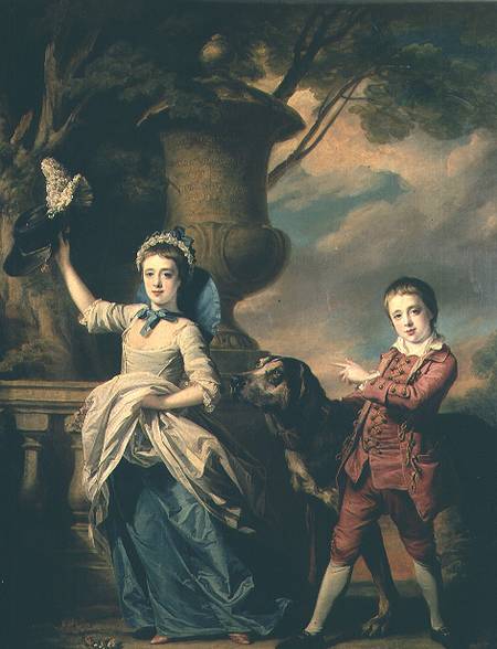 The Children of Sir Edward and Dame Ann Astley from Francis Cotes