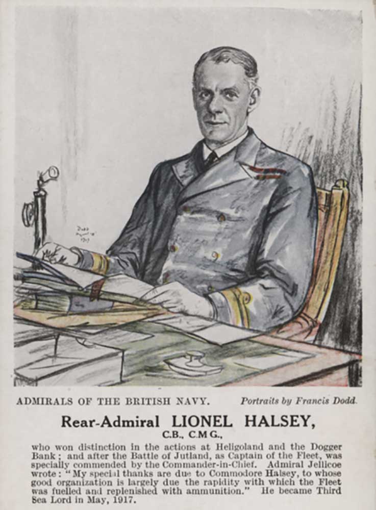 Konteradmiral Lionel Halsey from Francis Dodd