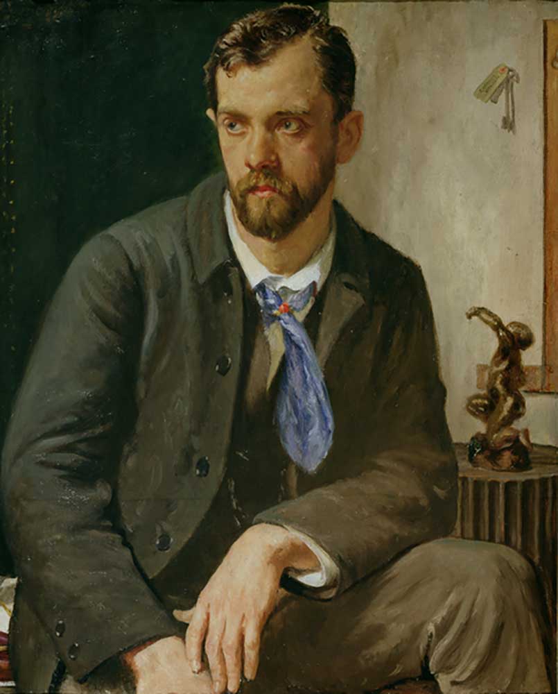 Porträt von Charles Holden (1875-1960) from Francis Dodd