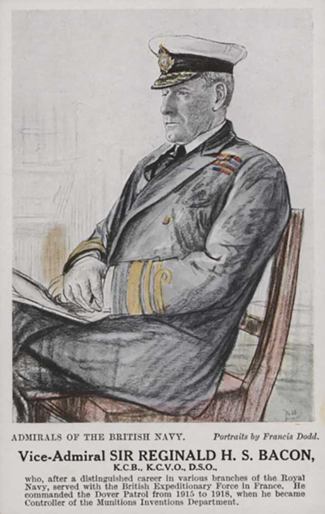 Vizeadmiral Sir Reginald HS Bacon from Francis Dodd