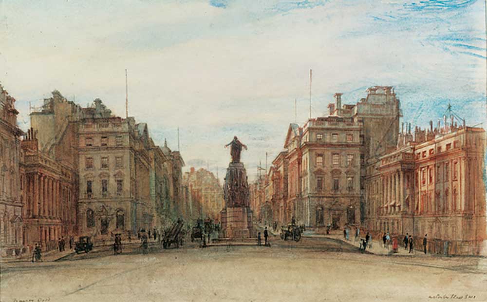 Waterloo Place, London from Francis Dodd