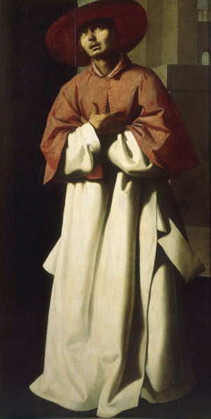 Cardinal Niccolo Albergati / Zurbaran from Francisco de Zurbarán (y Salazar)