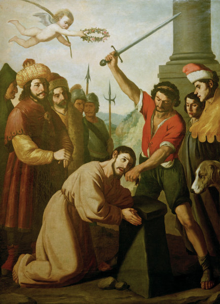 F.de Zurbarán, Martyrdom of St James from Francisco de Zurbarán (y Salazar)