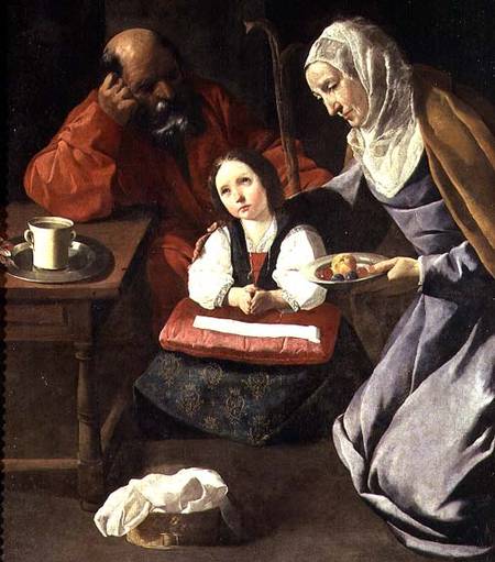 The Holy Family  (for details see 91651-2) from Francisco de Zurbarán (y Salazar)