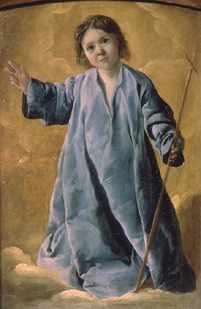 Der Jesusknabe mit dem Kreuz from Francisco de Zurbarán (y Salazar)