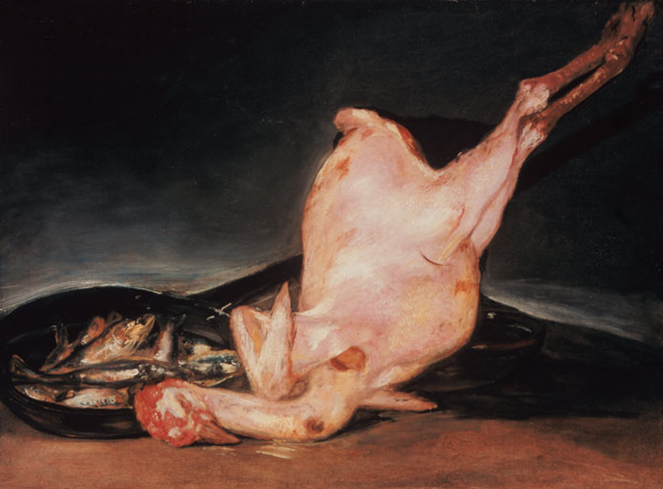 Gerupfte Pute from Francisco José de Goya
