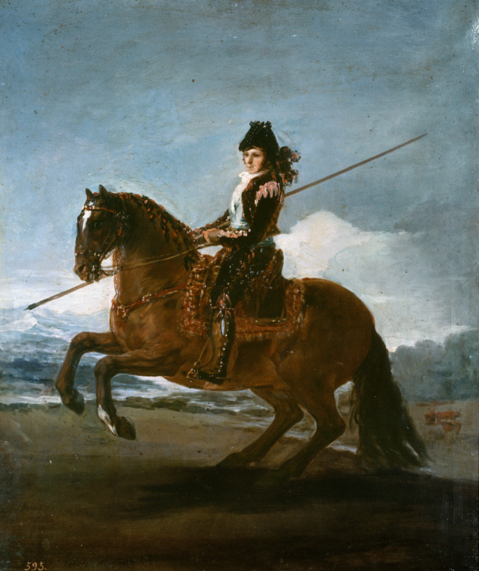 Picador zu Pferde from Francisco José de Goya