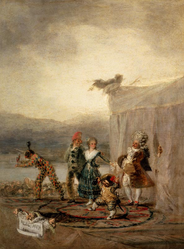 Strolling Players from Francisco José de Goya