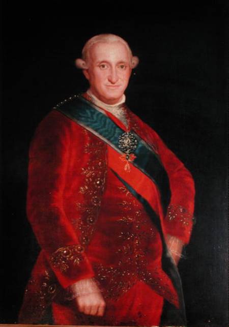 Charles IV from Francisco José de Goya