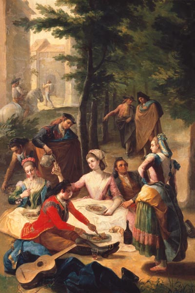 D?Šjeuner sur lherbe from Francisco José de Goya