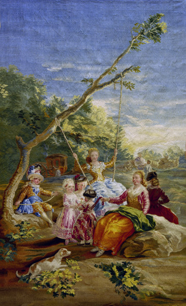 The Swing from Francisco José de Goya