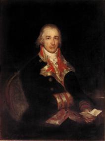 Don Jose Queralto als spanischer Armeearzt. from Francisco José de Goya
