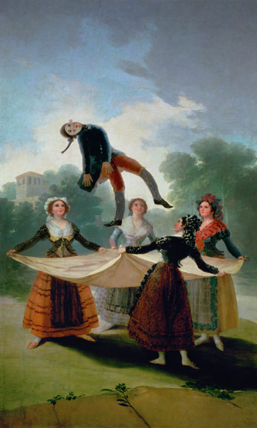 El Pelele (The Puppet) from Francisco José de Goya