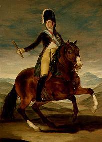 Ferdinand VII. zu Pferde from Francisco José de Goya
