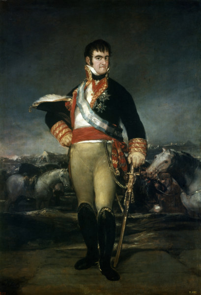Ferdinand VII.v.SP from Francisco José de Goya