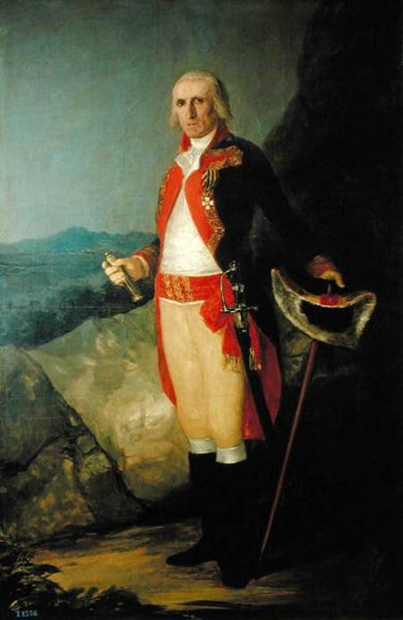 General Jose de Urrutia (1739-1803) from Francisco José de Goya