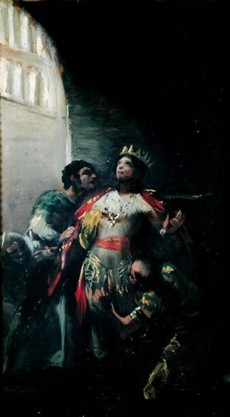 St. Hermengild (d.585) in Prison from Francisco José de Goya