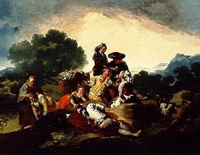 Die Landpartie from Francisco José de Goya
