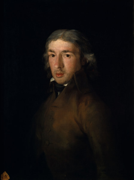 Leandro Fern??ndez de Morat?­n from Francisco José de Goya