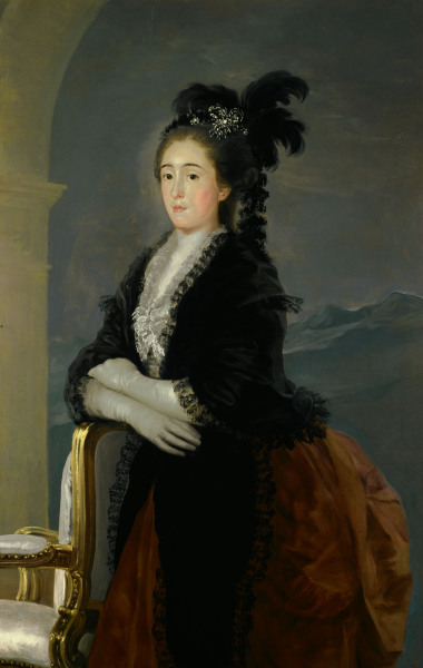 Maria Teresa da Vallabriga from Francisco José de Goya