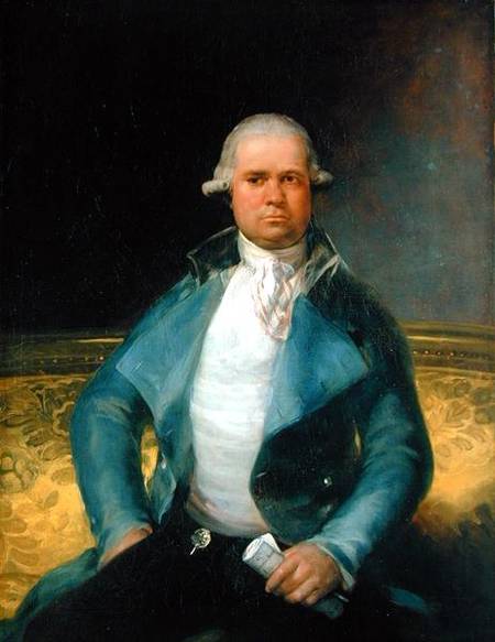 Portrait of Don Tomas Perez Estala from Francisco José de Goya