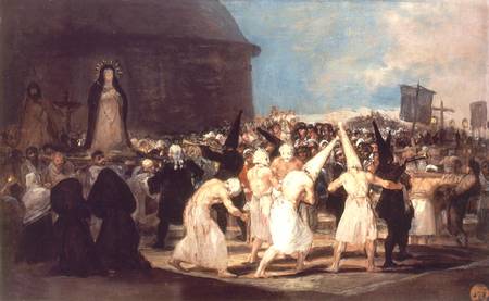 Procession of Flagellants from Francisco José de Goya