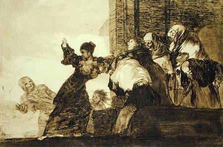 Proverb 11 from the Follies Series from Francisco José de Goya