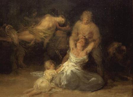 Scenes from the Spanish War from Francisco José de Goya