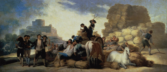 Summer, or The Harvest from Francisco José de Goya