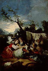 Die Wäscherinnen from Francisco José de Goya