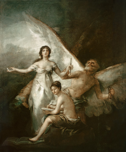 Die Wahrheit, die Geschichte und die Zeit. from Francisco José de Goya