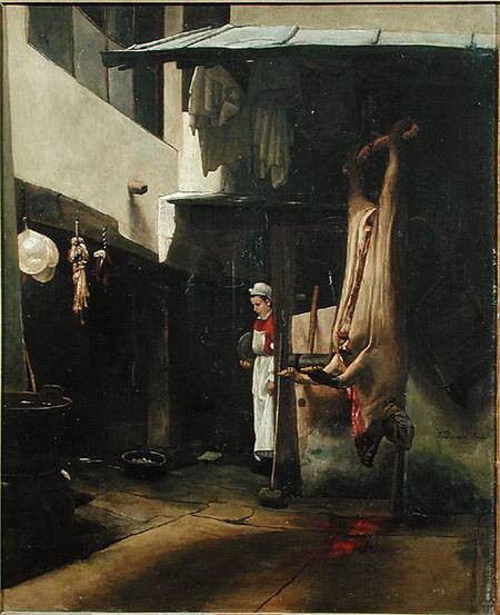 The Butcher from François Bonvin