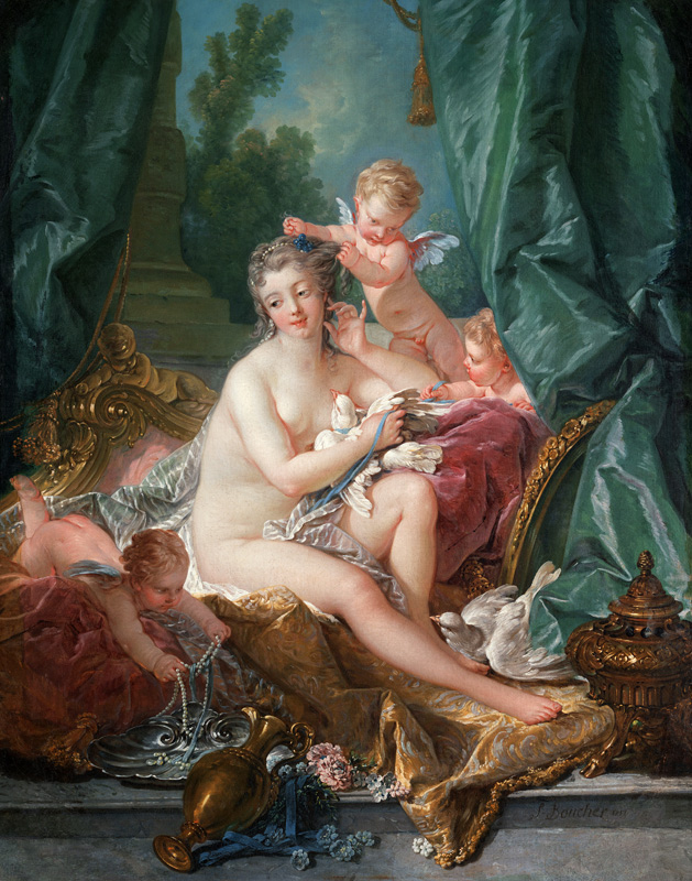 Die Toilette der Venus from François Boucher
