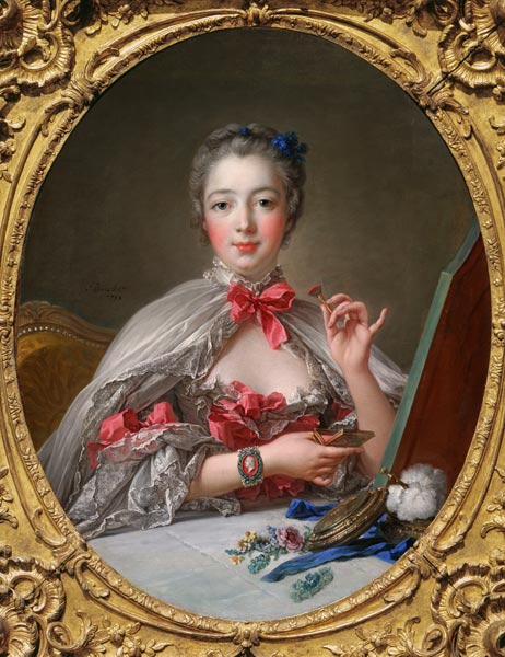 Portrait of the Marquise de Pompadour (1721-1764) from François Boucher