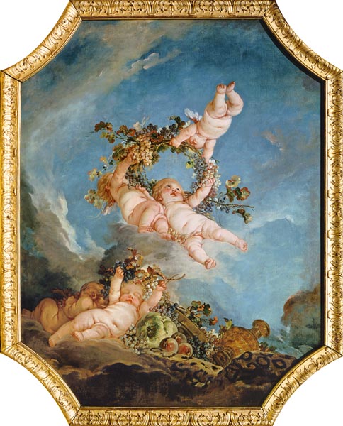 Autumn, from a series of the Four Seasons in the Salle du Conseil from François Boucher