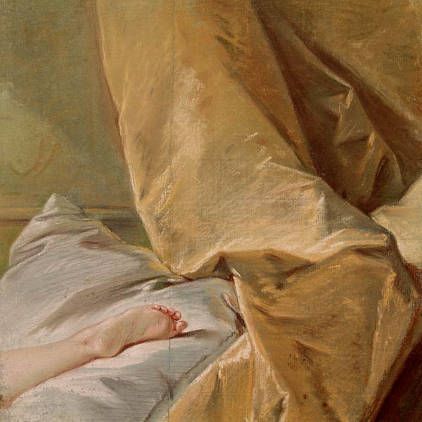 The Foot of Miss O''Murphy (study) from François Boucher