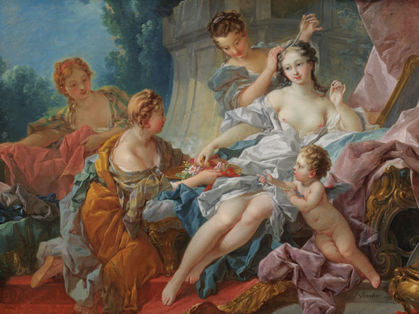 Die Toilette der Venus. from François Boucher