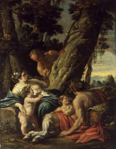 Satyr and Nymph from François Boucher