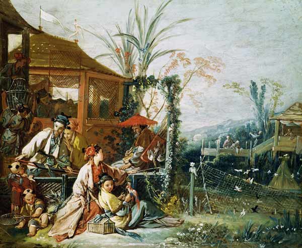 The Chinese Hunt from François Boucher
