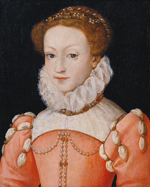 Mary Stuart (1542-87) from François Clouet