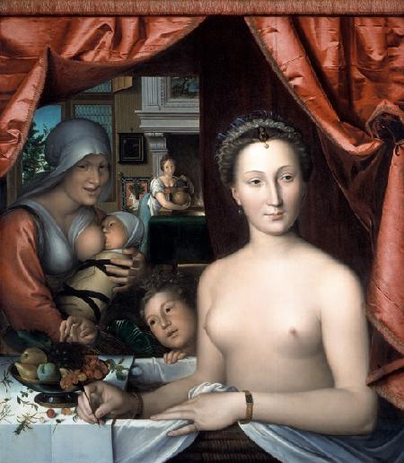 Lady in her Bath (Portrait of Diane de Poitiers)