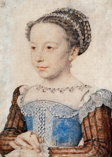 Portrait of Margaret of Valois (1553-1615)