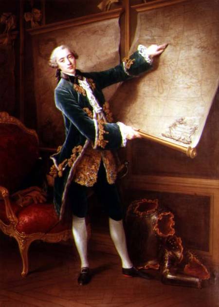 The Comte de Vaudreuil from François-Hubert Drouais