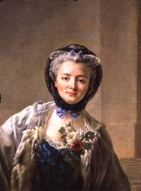 Portrait of Madame Drouais (c.1732-c.1815) from François-Hubert Drouais