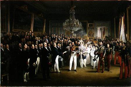 The Chamber of Deputies at the Palais Royal Summoning the Duke of Orleans from François-Joseph Heim