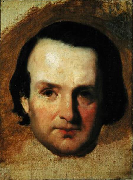 Study for a portrait of Victor Hugo (1802-85) from François-Joseph Heim