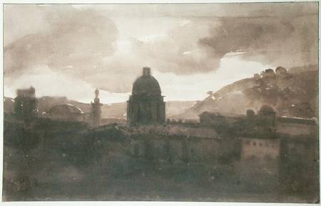 View of Rome from Santa Trinita dei Monti from François Marius Granet