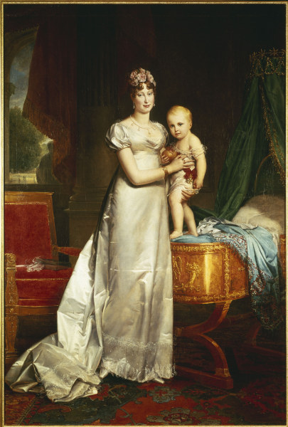 Kaiserin Marie Louise u. Sohn from François Pascal Simon Gérard