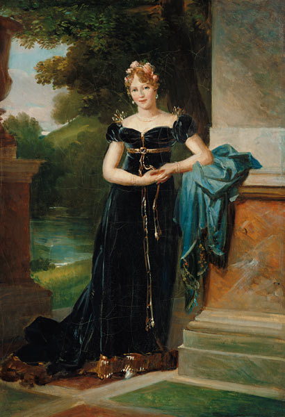 Portrait of Marie Laczinska (1786-1817) Countess Walewska from François Pascal Simon Gérard
