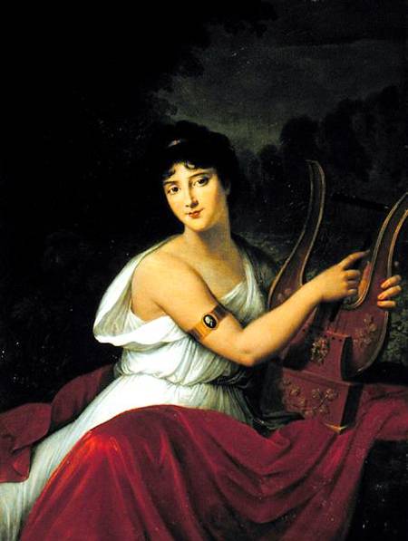 Portrait of Madame de la Pleigne from François Pascal Simon Gérard